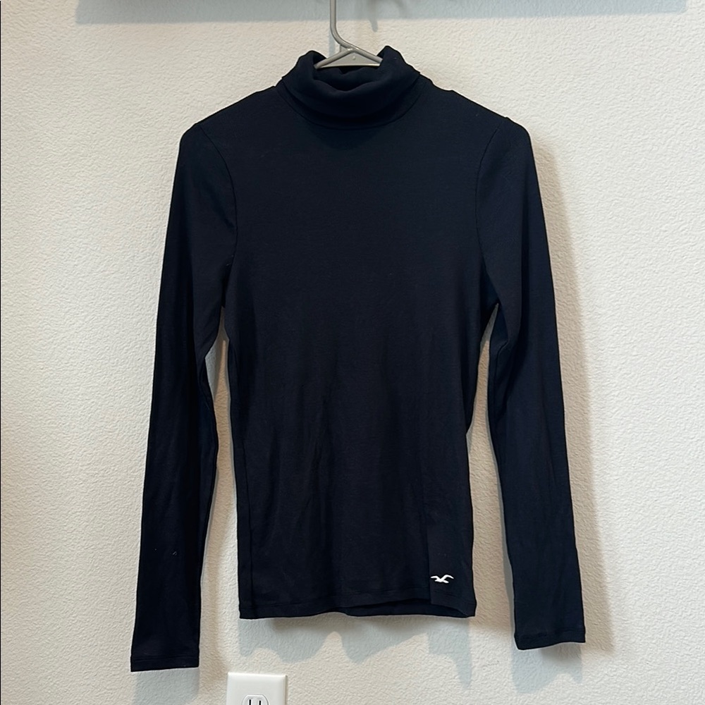 Hollister Black Turtleneck Long Sleeve